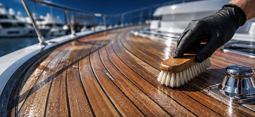 Teak Cleaning